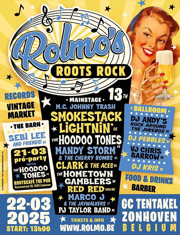 Affiche Rolmo's Roots Rock 2025